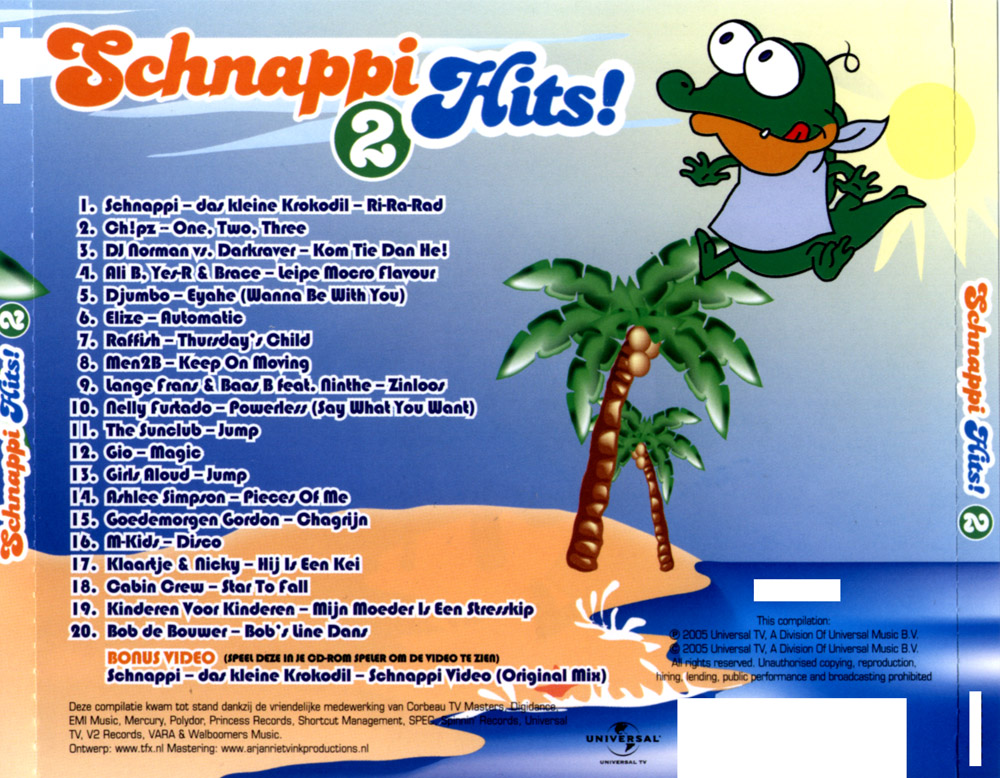 Schnappi Hits Deel 02 2005 : Back